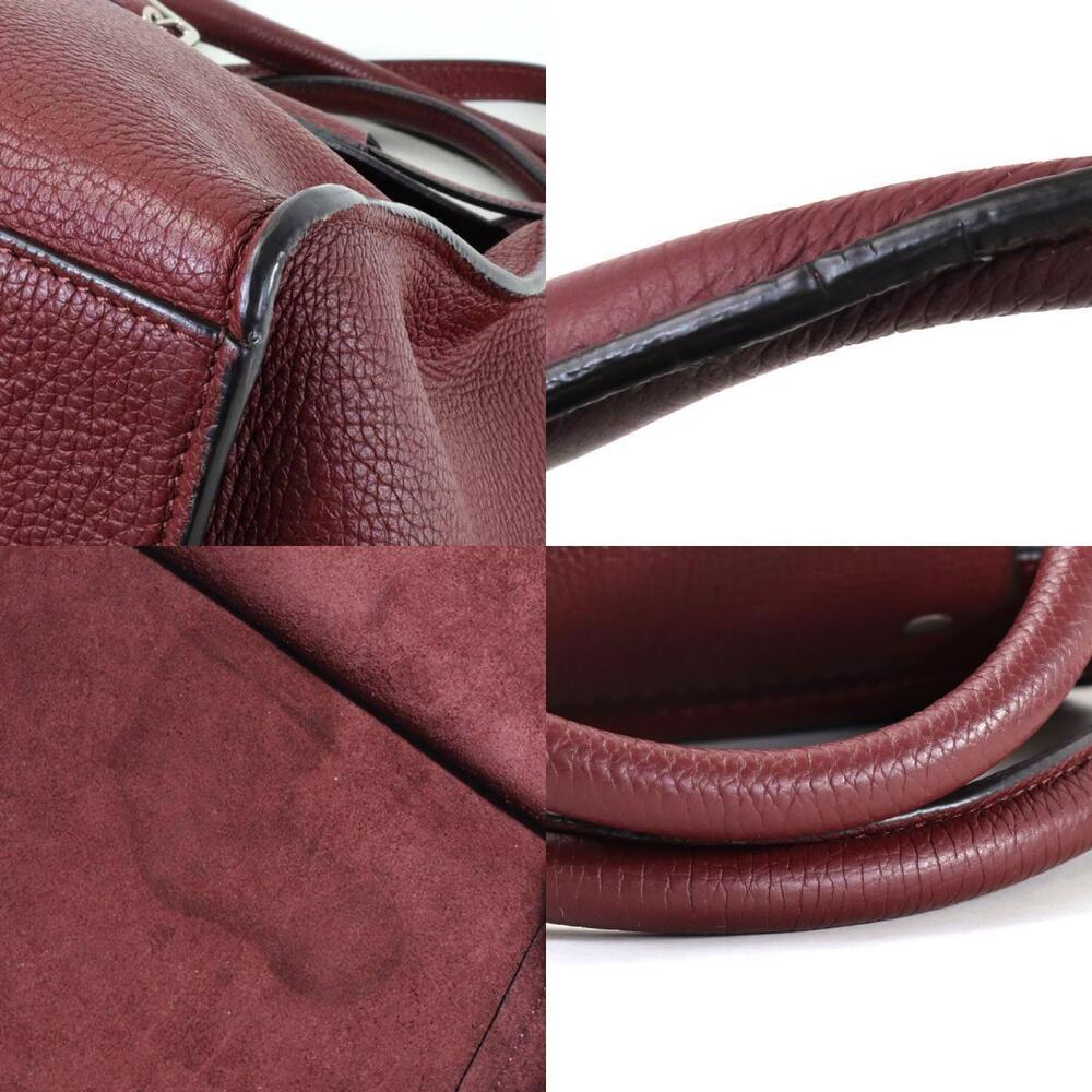 Celine Handbag Shoulder Bag Big Calfskin Bordeaux - Picture 3 of 4